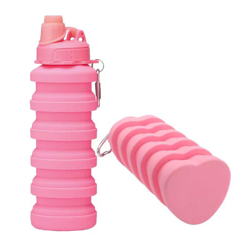 Love Heart silicone Bottle - 500ml