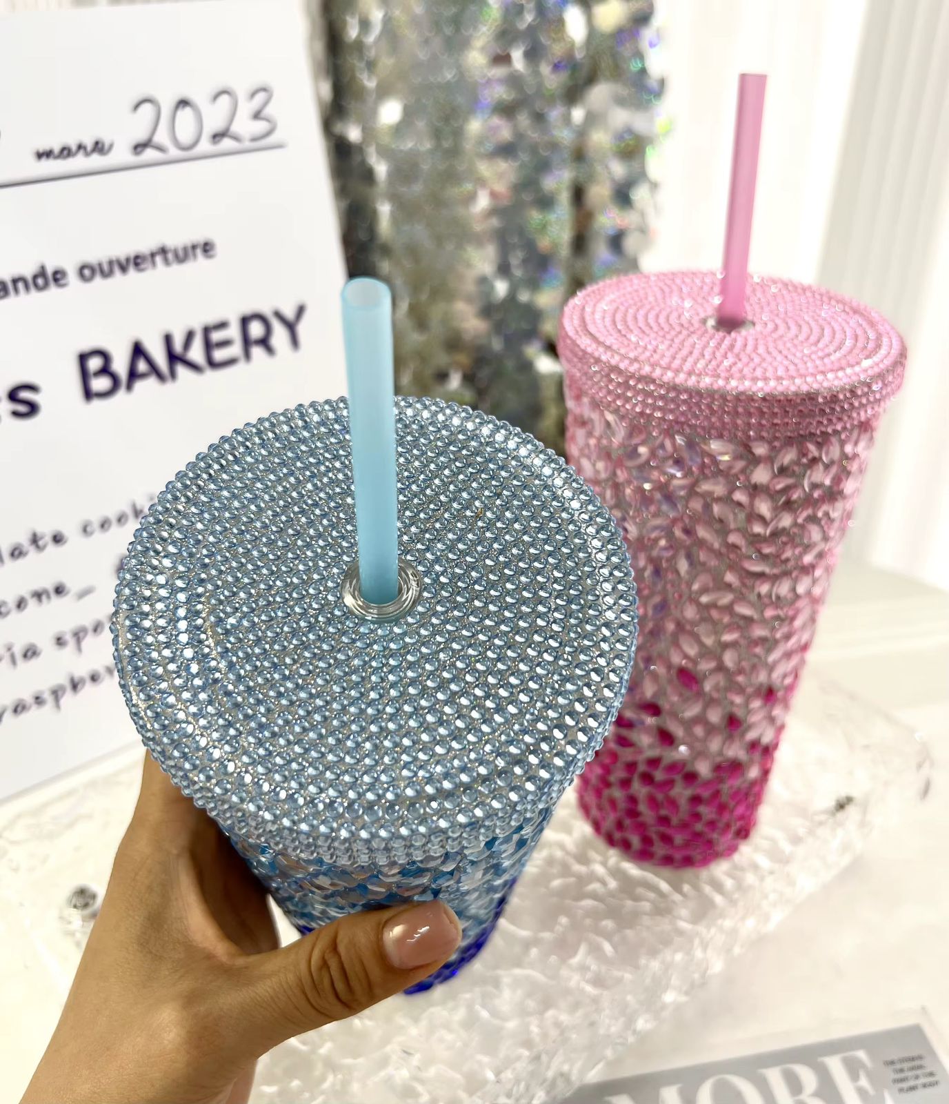 Sparkle Rhinestone Tumbler