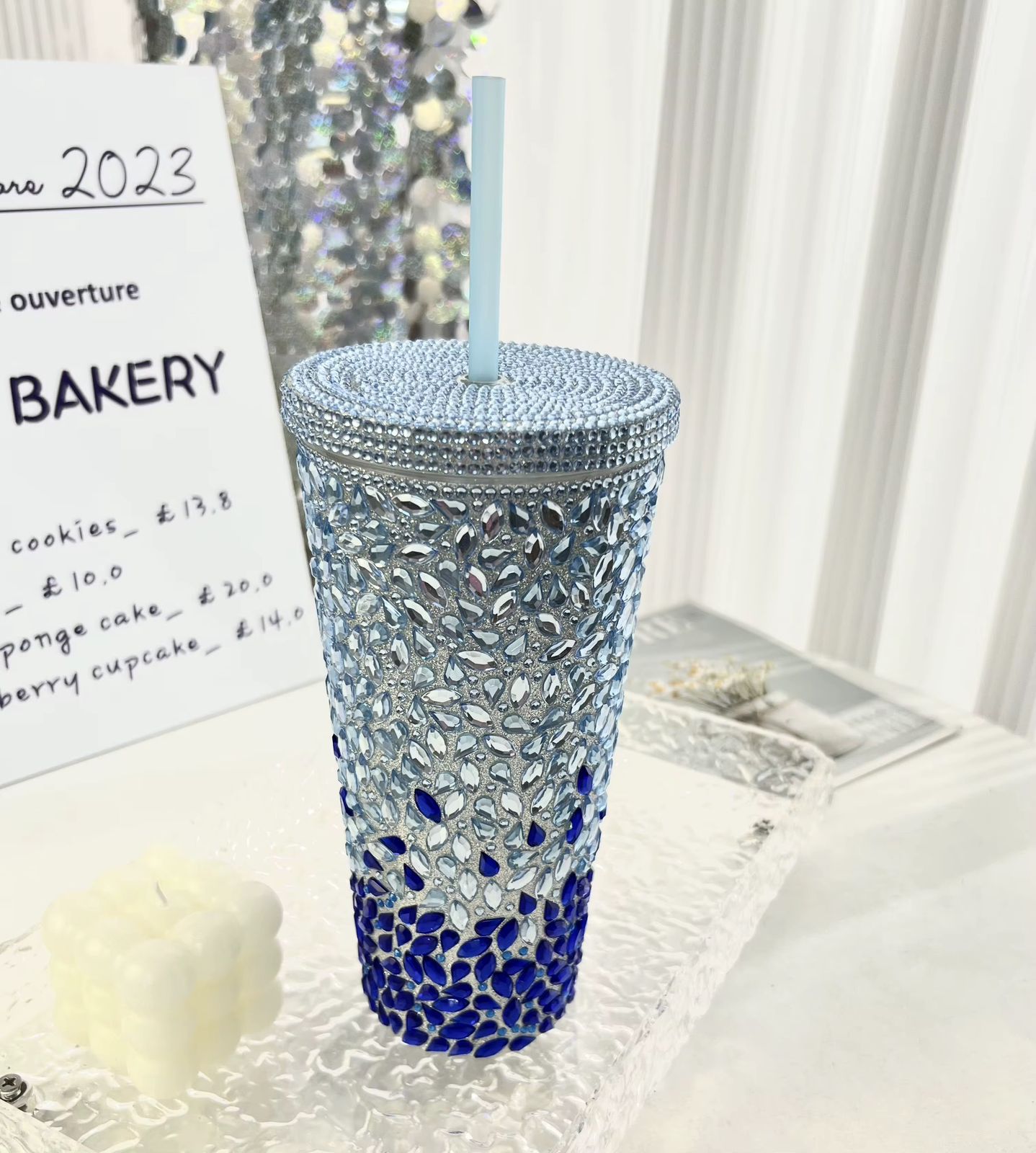 Sparkle Rhinestone Tumbler