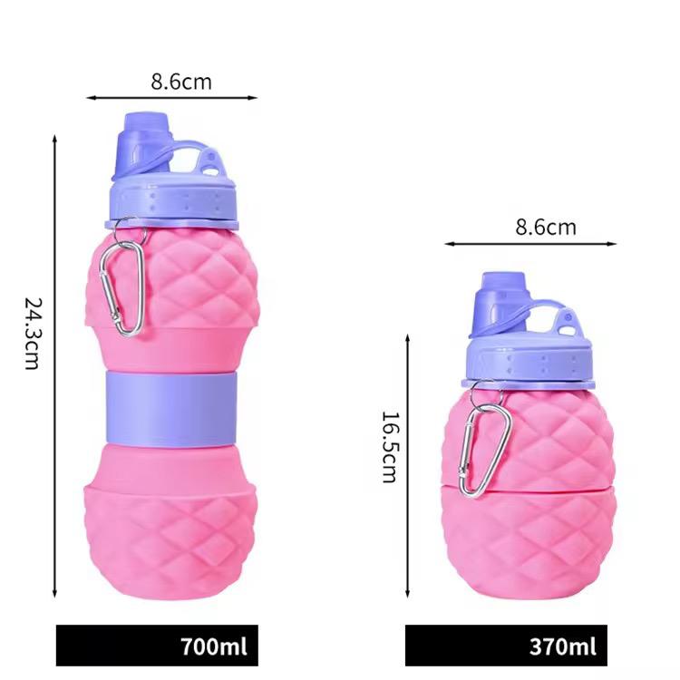 Pineapple Silicone Bottle – 700ml