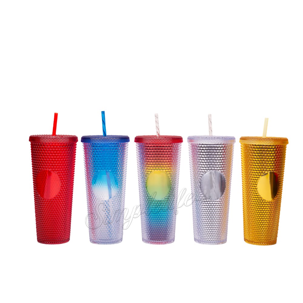 Crystal Studded Tumblers